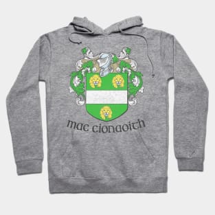 McKenna / MacKenna / Mac Cionaoith Faded Style Family Crest Hoodie